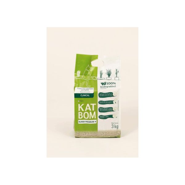 GRANULADO GATO KATBOM CLINICAL 3 KG