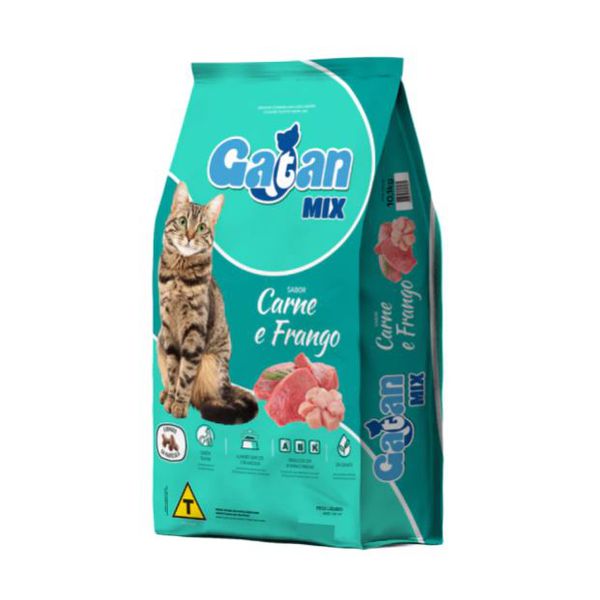 RACAO GATO GATAN AD 20 KG S/ CORANTES CARNE-FRANGO