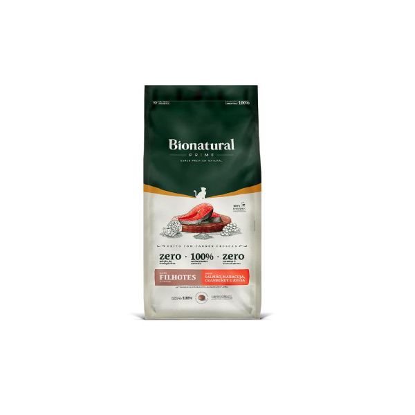 RACAO GATO FIL BIONATURAL 1,5KG SALMAO
