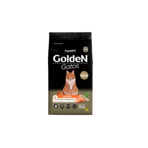 RACAO GATO GOLD ADULT CAST SALMAO 10 KG