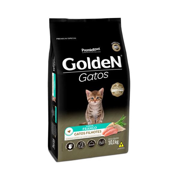 RACAO GATO GOLD FILHOTE FGO 10 KG