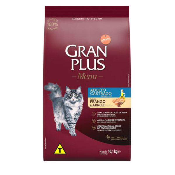 RACAO GATO PLUS 10KG CAST FRANGO