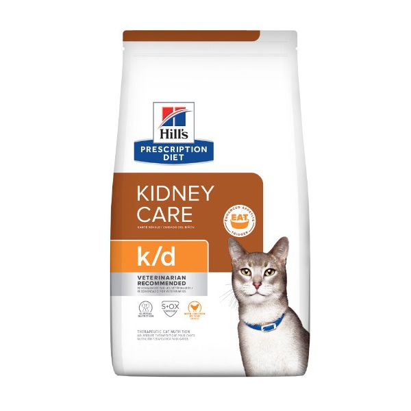 RACAO GATO HILLS 1,8 KG K/D RENAL