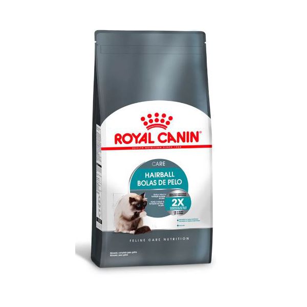 RACAO GATO RC INT HAIRBALL 1.5 KG