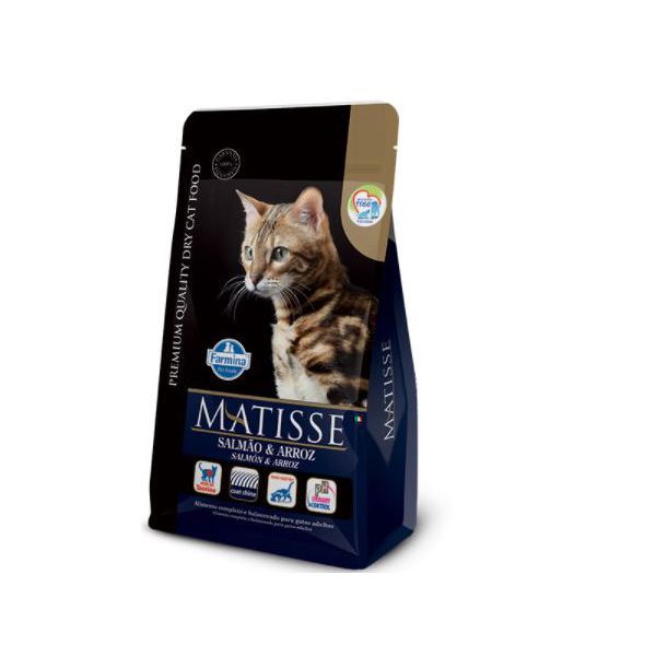 RACAO GATO MATISSE 7,5 KG SALMAO