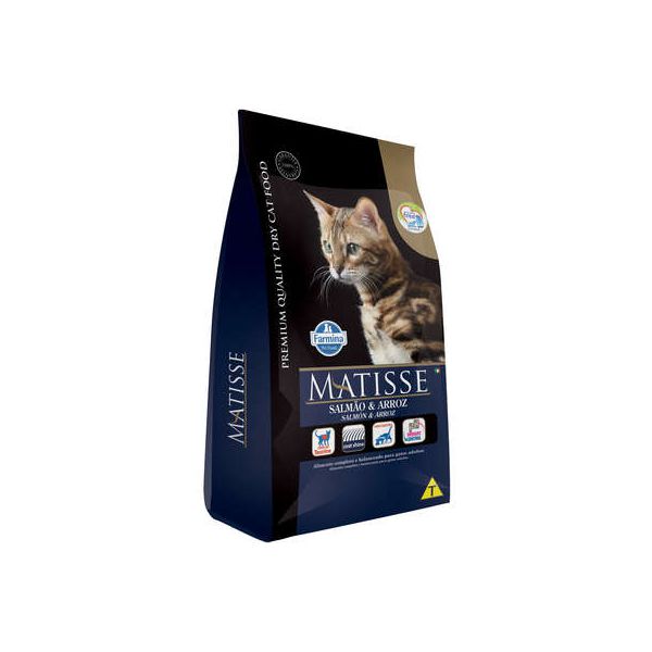 RACAO GATO MATISSE 800G SALMAO