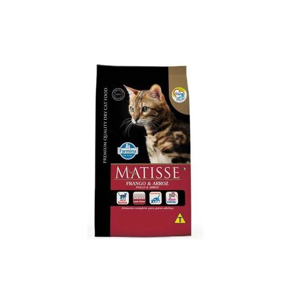 RACAO GATO MATISSE 800G FRANGO