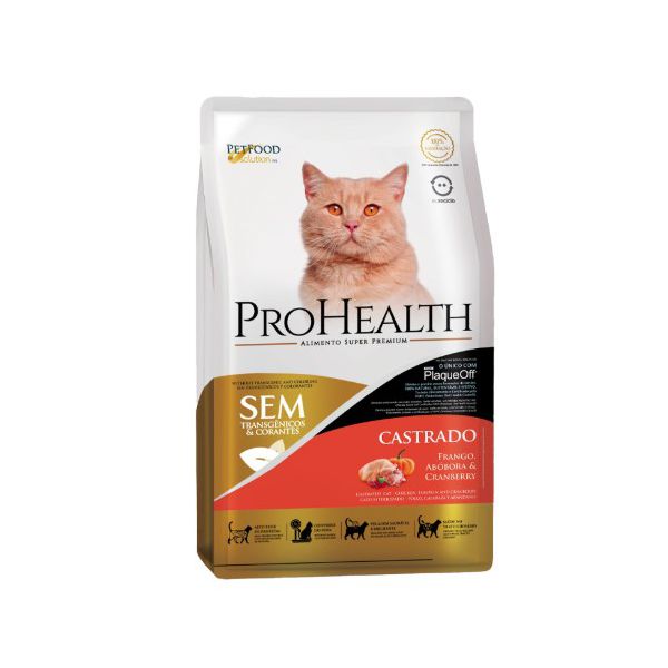 RACAO GATO PRO HEALTH 5KG AD FRANGO CAST