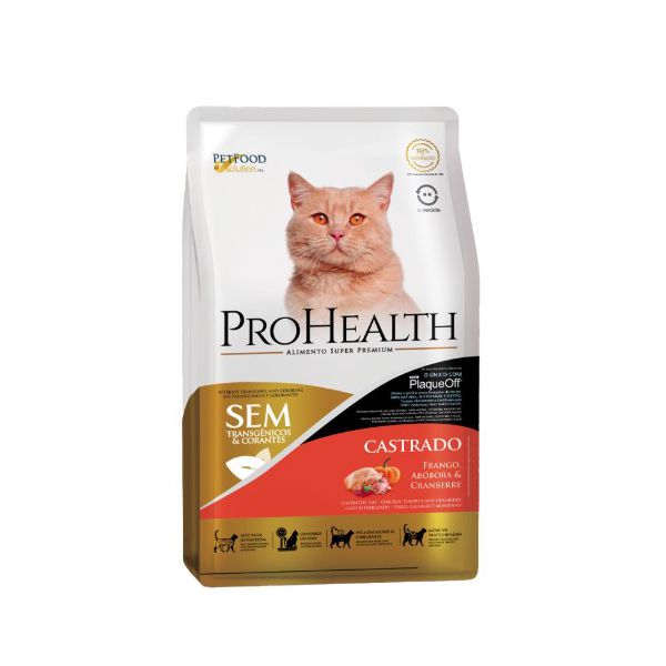 RACAO GATO PRO HEALTH 1KG AD FRANGO CAST