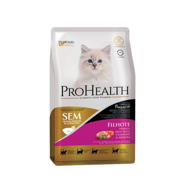 RACAO GATO PRO HEALTH 1KG FILHOTE