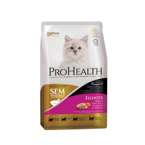 RACAO GATO PRO HEALTH 500G FILHOTE