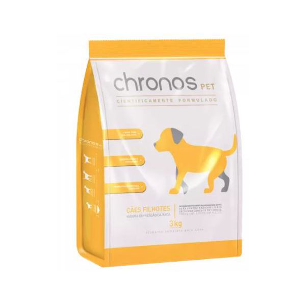 RACAO CAO CHRONOS FILHOTE 3 KG