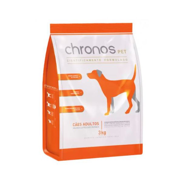 RACAO CAO CHRONOS ADULTO 3 KG 