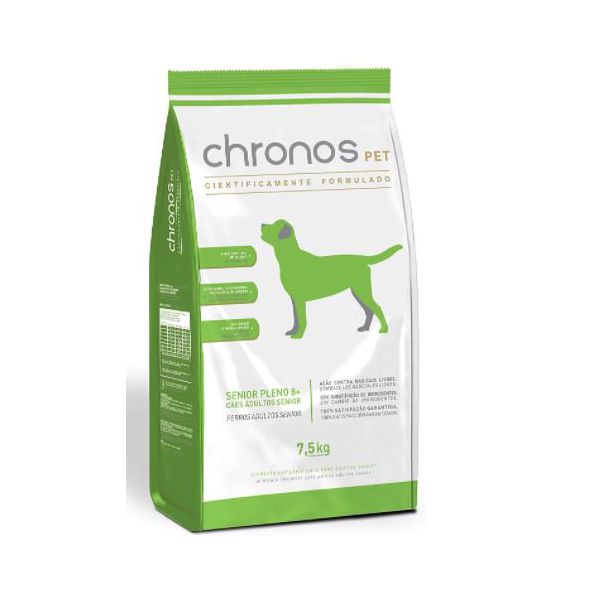 RACAO CAO CHRONOS 8+ SENIOR 7,5 KG 
