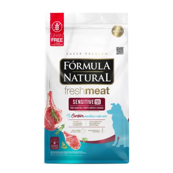 RACAO CAO FORMULA 12KG FRESH MEAT SENSI MD/GR