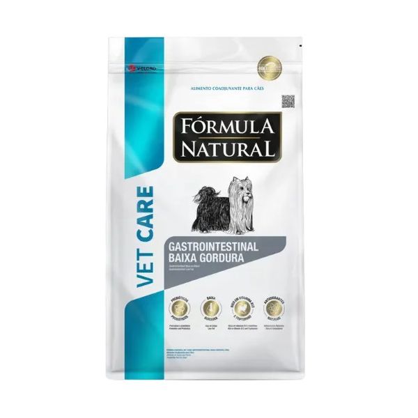 RACAO CAO FORMULA 2KG VET GASTRO INT BAIXA GORDURA