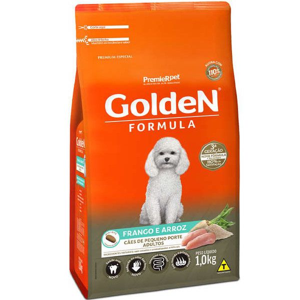 RACAO CAO GOLDEN 1KG ADULTO FGO M BIT