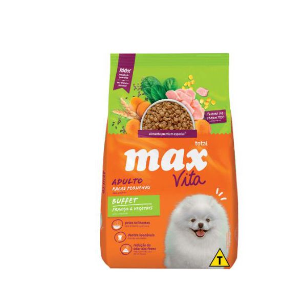 RACAO CAO MAX 3KG AD RP BUFFET VITA