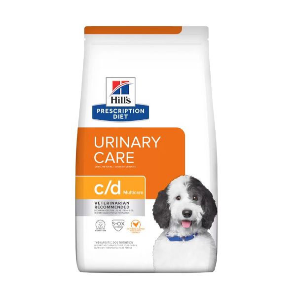RACAO CAO HILLS 3.85 KG DIET C/D URINARY CARE