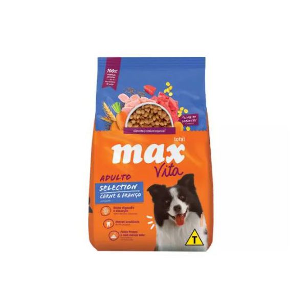RACAO CAO MAX 10KG AD VITA SELECTION