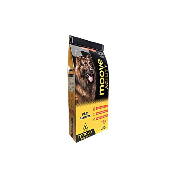 RACAO CAO MOOVE AGILITY AD 15KG (NOVA)