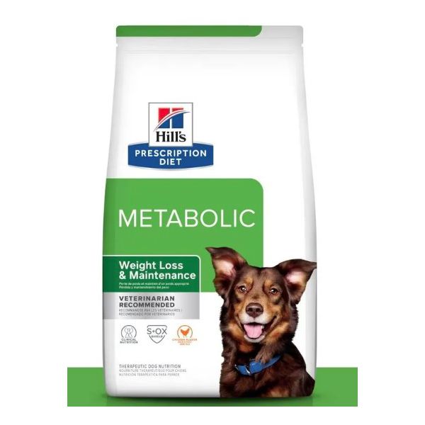 RACAO CAO HILLS 7,98KG METABOLIC PERDA PESO