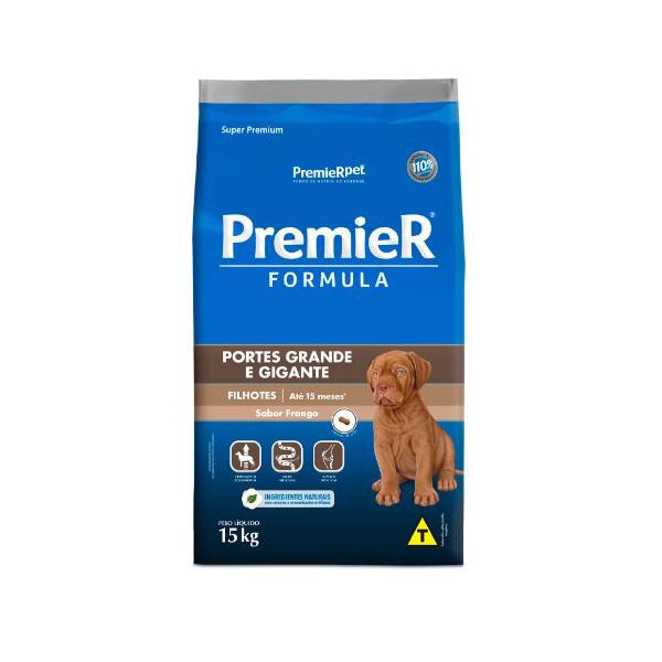 RACAO CAO PREMIER 15KG FILHOTE RAC GDE