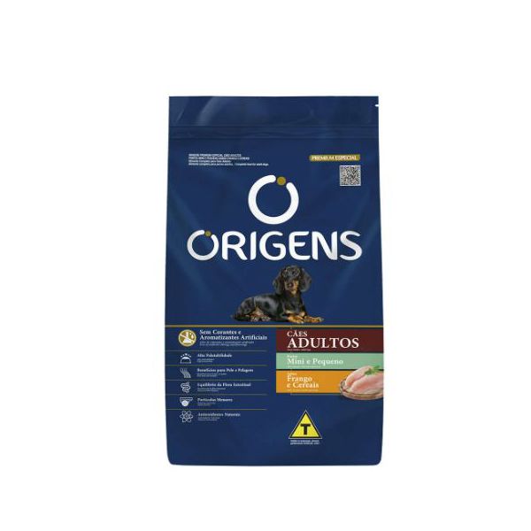 RACAO CAO ORIGENS 3KG ADULTO MINI