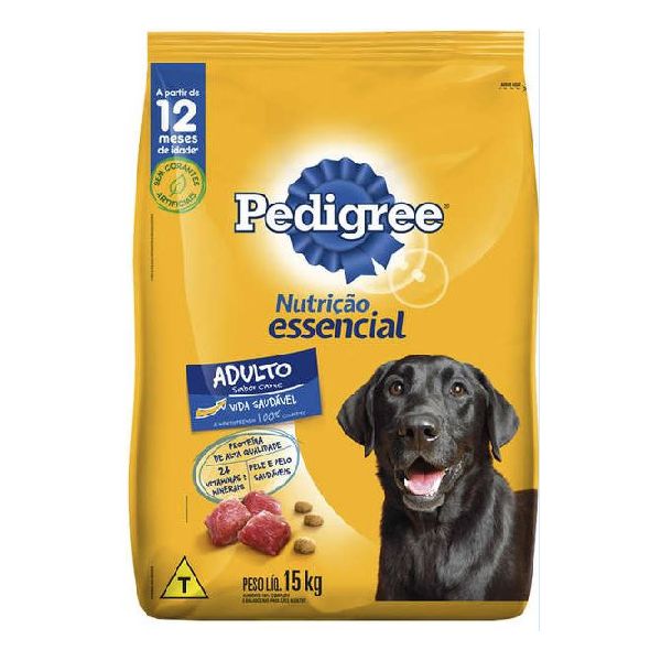 RACAO CAO PEDIG 15KG AD NUTR ESSENC