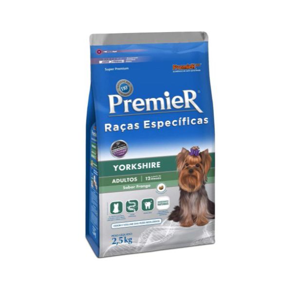 RACAO CAO PREMIER 2,5KG YORKSHIRE ADULTO