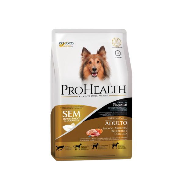 RACAO CAO PRO HEALTH 10KG AD RACA MED