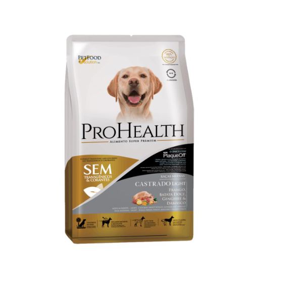 RACAO CAO PRO HEALTH 2.5KG LIGHT RAÇA MED