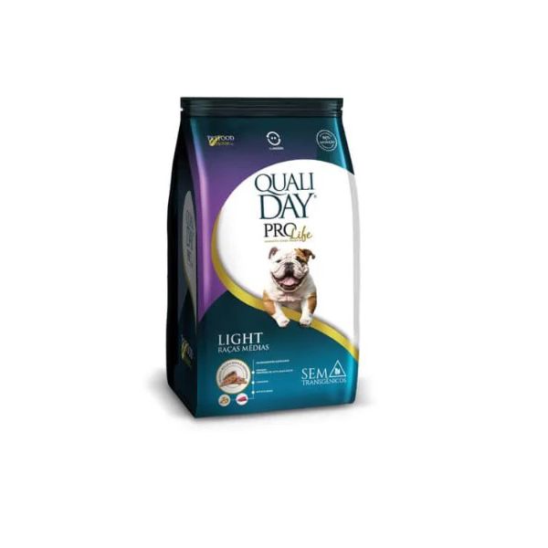 RACAO CAO QUALIDAY 13KG PROLIFE AD LIGHT R MEDIA