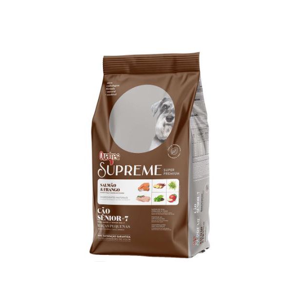 RACAO CAO QUATREE 3KG AD SUPREME SEN 7+ R PEQ