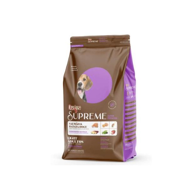 RACAO CAO QUATREE 15KG AD SUPREME LIGHT TODAS AS RAÇAS