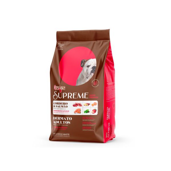 RACAO CAO QUATREE 3KG AD SUPREME DERMATO