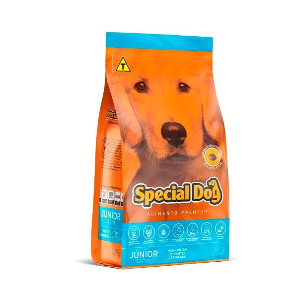 RACAO CAO SPECIAL DOG 15 KG JUNIOR CARNE