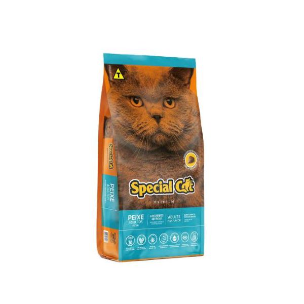 RACAO GATO SPECIAL CAT 10 KG *PEIXE*