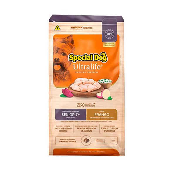 RACAO CAO SPECIAL DOG 10KG AD SENIOR RP ULTRALIFE