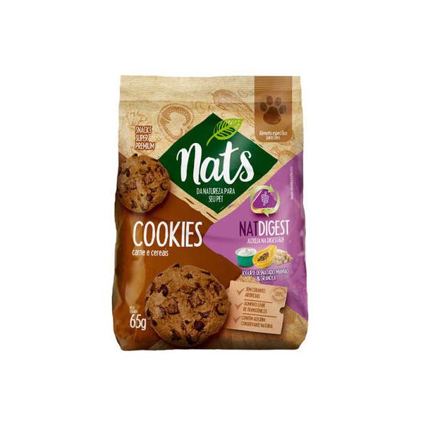 BIFINHO CAO COOKIES NATDIGEST 65G CAR/CEREAIS