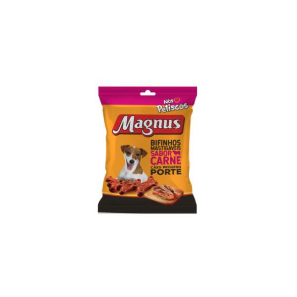 BIFINHO CAO MAGNUS CARNE PEQ PORTE 60G