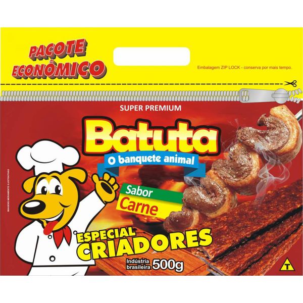 BIFINHO CAO BATUTA CARNE 500G