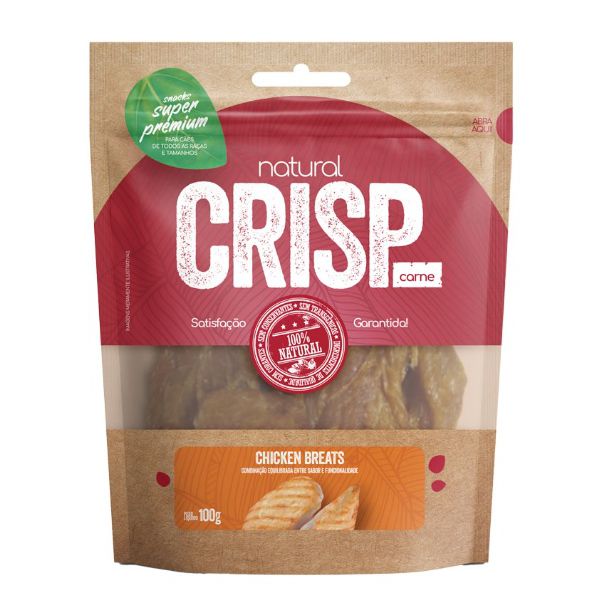 BIFINHO CAO NATURAL CRISP CHICKEN BREAST 100G
