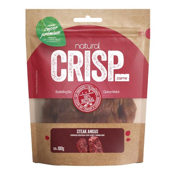 BIFINHO CAO NATURAL CRISP STEAK ANGUS 100G