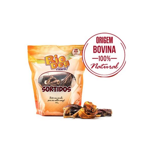 BIODOG OSSOS SORTIDOS 300G CLASSICOS
