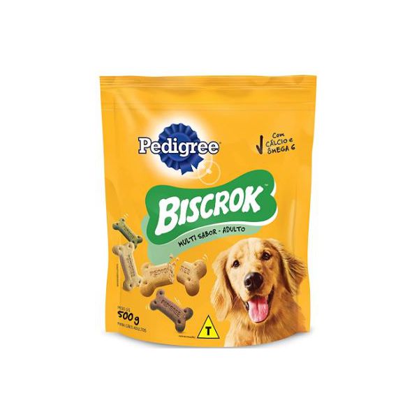 BISCOITO CAO BISCROK MULTI 500 G