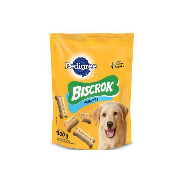 BISCOITO CAO BISCROK FILHOTES 300 G