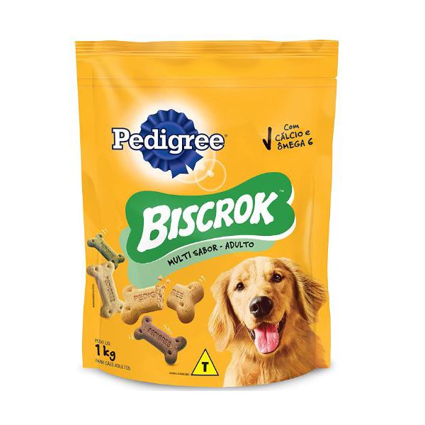 BISCOITO CAO BISCROK ADULTO MULTI 1 KG