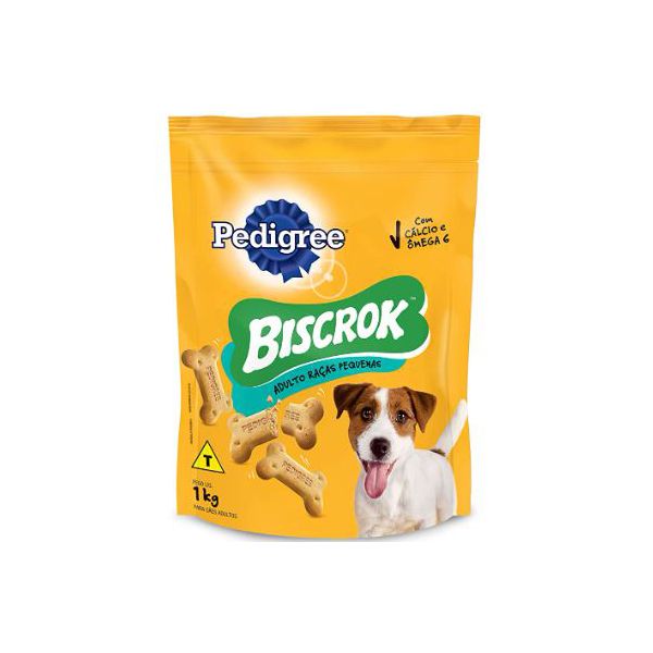 BISCOITO CAO BISCROK ADULTO RAC PEQ 1 KG