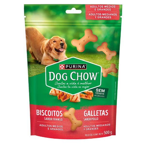 BISCOITO CAO DOG CHOW MAX 500G